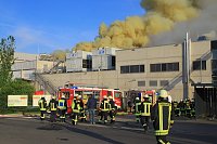 Bild: Gro&szlig;brand bei Panem in Bleicherode