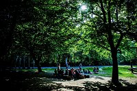 Aufräum-Aktion der Humbolt-Schüler im Stadtpark Bild: Aufräum-Aktion der Humbolt-Schüler im Stadtpark