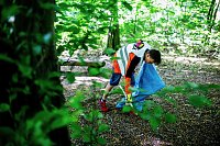 Aufräum-Aktion der Humbolt-Schüler im Stadtpark Bild: Aufräum-Aktion der Humbolt-Schüler im Stadtpark