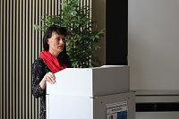Ausstellungseröffnung gestern Nachmittag im Huis de Graise Bild: Ausstellungseröffnung gestern Nachmittag im Huis de Graise