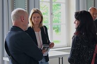 Ausstellungseröffnung gestern Nachmittag im Huis de Graise Bild: Ausstellungseröffnung gestern Nachmittag im Huis de Graise