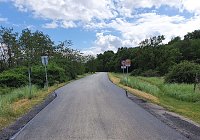 Bild: Kreisstra&szlig;e K 15 nach der Ashaltierung