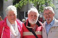 Peter Blei unterwegs auf dem Weinfest Bild: Peter Blei unterwegs auf dem Weinfest