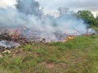 Feuerwehreinsatz bei Schiedungen Bild: Feuerwehreinsatz bei Schiedungen
