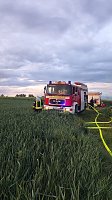 Feuerwehreinsatz bei Schiedungen Bild: Feuerwehreinsatz bei Schiedungen