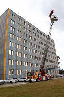 Auf dem Schachtbaugelände fand heute eine Großübung von Feuerwehr und Rettungskräften statt Bild: Auf dem Schachtbaugelände fand heute eine Großübung von Feuerwehr und Rettungskräften statt