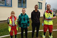 Auf dem Schachtbaugelände fand heute eine Großübung von Feuerwehr und Rettungskräften statt Bild: Auf dem Schachtbaugelände fand heute eine Großübung von Feuerwehr und Rettungskräften statt