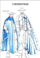 Bild: Figurinen aus "3 Musketiere"