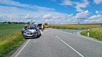 Bild: Schwerer Unfall auf der B 243
