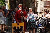 Das 52. Rolandsfest wurde nach zwei Jahren Pause heute auf dem Rathausplatz in Nordhausen eröffnet Bild: Das 52. Rolandsfest wurde nach zwei Jahren Pause heute auf dem Rathausplatz in Nordhausen eröffnet
