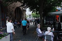 Das 52. Rolandsfest wurde nach zwei Jahren Pause heute auf dem Rathausplatz in Nordhausen eröffnet Bild: Das 52. Rolandsfest wurde nach zwei Jahren Pause heute auf dem Rathausplatz in Nordhausen eröffnet