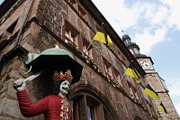 Das 52. Rolandsfest wurde nach zwei Jahren Pause heute auf dem Rathausplatz in Nordhausen eröffnet Bild: Das 52. Rolandsfest wurde nach zwei Jahren Pause heute auf dem Rathausplatz in Nordhausen eröffnet