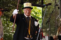 Das 52. Rolandsfest wurde nach zwei Jahren Pause heute auf dem Rathausplatz in Nordhausen eröffnet Bild: Das 52. Rolandsfest wurde nach zwei Jahren Pause heute auf dem Rathausplatz in Nordhausen eröffnet