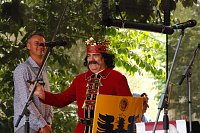 Das 52. Rolandsfest wurde nach zwei Jahren Pause heute auf dem Rathausplatz in Nordhausen eröffnet Bild: Das 52. Rolandsfest wurde nach zwei Jahren Pause heute auf dem Rathausplatz in Nordhausen eröffnet