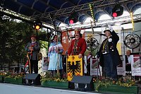 Das 52. Rolandsfest wurde nach zwei Jahren Pause heute auf dem Rathausplatz in Nordhausen eröffnet Bild: Das 52. Rolandsfest wurde nach zwei Jahren Pause heute auf dem Rathausplatz in Nordhausen eröffnet