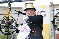 Das 52. Rolandsfest wurde nach zwei Jahren Pause heute auf dem Rathausplatz in Nordhausen eröffnet Bild: Das 52. Rolandsfest wurde nach zwei Jahren Pause heute auf dem Rathausplatz in Nordhausen eröffnet