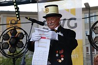 Das 52. Rolandsfest wurde nach zwei Jahren Pause heute auf dem Rathausplatz in Nordhausen eröffnet Bild: Das 52. Rolandsfest wurde nach zwei Jahren Pause heute auf dem Rathausplatz in Nordhausen eröffnet