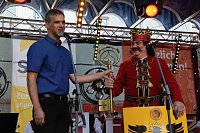 Das 52. Rolandsfest wurde nach zwei Jahren Pause heute auf dem Rathausplatz in Nordhausen eröffnet Bild: Das 52. Rolandsfest wurde nach zwei Jahren Pause heute auf dem Rathausplatz in Nordhausen eröffnet