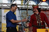 Das 52. Rolandsfest wurde nach zwei Jahren Pause heute auf dem Rathausplatz in Nordhausen eröffnet Bild: Das 52. Rolandsfest wurde nach zwei Jahren Pause heute auf dem Rathausplatz in Nordhausen eröffnet