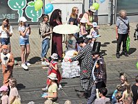 Bild: Festumzug zur 1095-Jahrfeier der Stadt Nordhausen