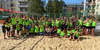 Bild: Beachvolleyball-Cup zum Rolandsfest