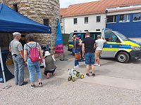 Bild: Die Nordth&uuml;ringer Polizei stellte sich vor