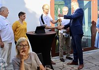 Verleihung der Ehrenplaketten des Landkreises Nordhausen 2022 in der Kalkhütte in Urbach Bild: Verleihung der Ehrenplaketten des Landkreises Nordhausen 2022 in der Kalkhütte in Urbach