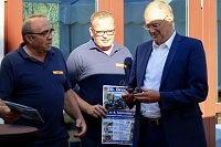 Verleihung der Ehrenplaketten des Landkreises Nordhausen 2022 in der Kalkhütte in Urbach Bild: Verleihung der Ehrenplaketten des Landkreises Nordhausen 2022 in der Kalkhütte in Urbach