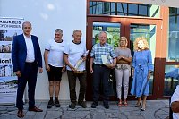 Verleihung der Ehrenplaketten des Landkreises Nordhausen 2022 in der Kalkhütte in Urbach Bild: Verleihung der Ehrenplaketten des Landkreises Nordhausen 2022 in der Kalkhütte in Urbach
