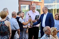 Verleihung der Ehrenplaketten des Landkreises Nordhausen 2022 in der Kalkhütte in Urbach Bild: Verleihung der Ehrenplaketten des Landkreises Nordhausen 2022 in der Kalkhütte in Urbach