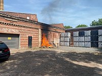 Bild: Brand an der Alten Weberei