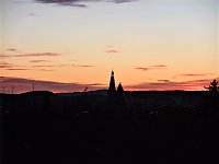 Bild: Weitere Impressionen vom purpurnen Abendhimmel von Michael M&uuml;ller