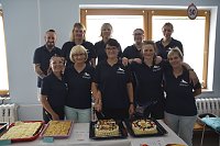 Bild: Die "Kleinen St&ouml;rche" in G&ouml;rsbach feierten den 50. Geburtstag ihres Kindergartens mit einer gro&szlig;en Festwoche