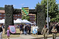 Bild: Tag der "Offenen T&uuml;r" auf dem Gel&auml;nde der Kyffh&auml;user Kaserne zwischen Bad Frankenhausen und Seehausen 