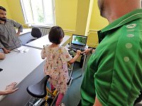 Bild: Fahrradkurs an der Kreisvolkshochschule Nordhausen