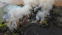 Feldbrand bei Großfurra Bild: Feldbrand bei Großfurra