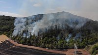 Waldbrand bei Wernrode Bild: Waldbrand bei Wernrode