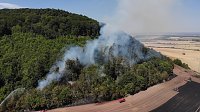 Waldbrand bei Wernrode Bild: Waldbrand bei Wernrode