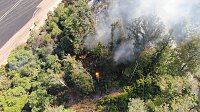 Waldbrand bei Wernrode Bild: Waldbrand bei Wernrode