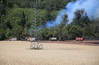 Waldbrand bei Wernrode Bild: Waldbrand bei Wernrode