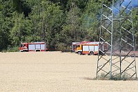 Waldbrand bei Wernrode Bild: Waldbrand bei Wernrode
