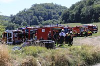 Waldbrand bei Wernrode Bild: Waldbrand bei Wernrode
