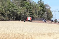 Waldbrand bei Wernrode Bild: Waldbrand bei Wernrode