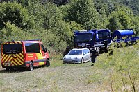 Waldbrand bei Wernrode Bild: Waldbrand bei Wernrode