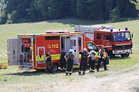 Waldbrand bei Wernrode Bild: Waldbrand bei Wernrode