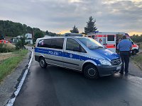 Verkehrsunfall zwischen Kleinfurra und Hain Bild: Verkehrsunfall zwischen Kleinfurra und Hain