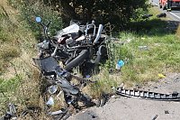 Bild: Schrecklicher Unfall auf der B 243