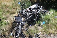Bild: Schrecklicher Unfall auf der B 243