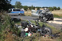 Bild: Schrecklicher Unfall auf der B 243