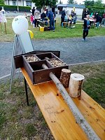 Bienenhotel mit angeschlossener Wiese Bild: Bienenhotel mit angeschlossener Wiese